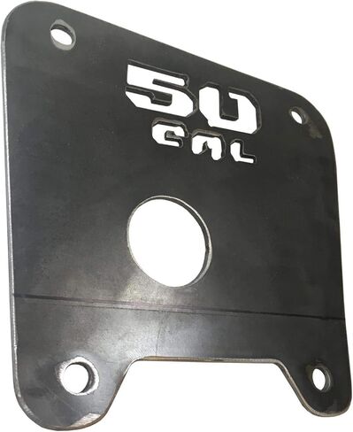 50 Caliber Racing Heavy Duty Rear Plate Radius Arm Suspension Stiffening Brace - Raw Finish Fits 2014-16 Polaris RZR XP1000 XPT Turbo [5376F2] in Saudi Arabia
