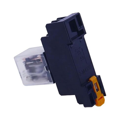 مرحل الطاقة LY2NJ DPDT 8 Pin مع قاعدة المقبس، ملف AC/DC، HH62P JQX-13F، 12V 24V 48V 110V 220V 380V، مرحل الوقت المختوم من الإيبوكسي (36V AC) in Kuwait