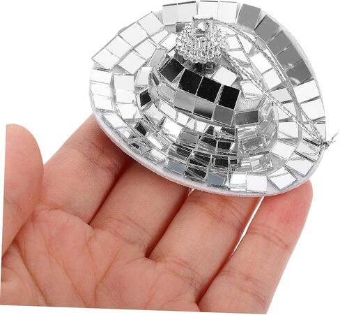 DECHOUS Disco Cowboy Hat Pendants for Party Decorations Hanging Decorations for Home Bar Christmas Year in Saudi Arabia