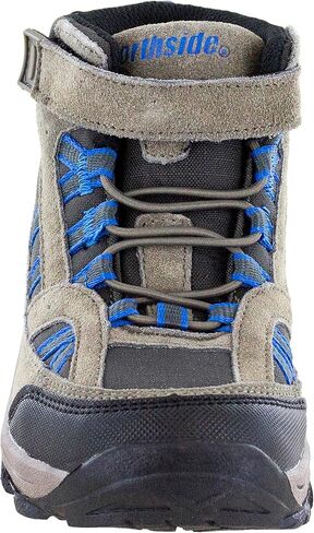 Northside Unisex-Child Rampart Mid Hiking Boots - Ripstop Nylon Moisture-Wicking Quick Lace-Up Durable TPR Outsole | Kids Adventure Essential in Saudi Arabia
