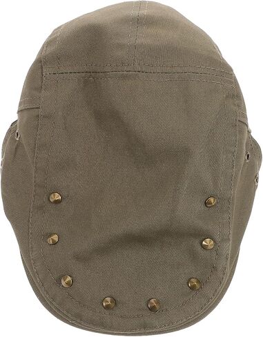 HANABASS Newsboy Cap with Studs Women’s Vintage Driver Hat Lightweight Breathable Beret for Spring Summer Casual Outdoors Military Green in Saudi Arabia