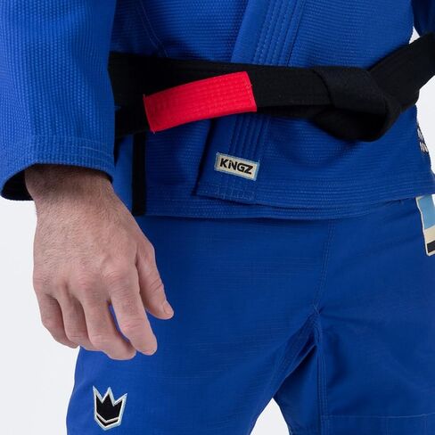 KINGZ Nano 3.0 رجالي Jiu Jitsu Gi - IBJJF 2024 قانوني، سترة منسوجة باللؤلؤ وبنطلون Ripstop بوزن 8 أونصة in Kuwait