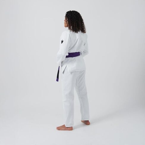 KINGZ Kore V2 للسيدات Jiu Jitsu Gi - IBJJF قانوني، كيمونو خفيف الوزن، خياطة معززة، رباط حبل in Kuwait