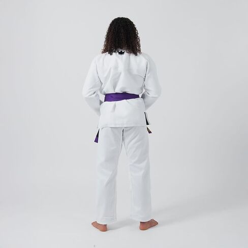 KINGZ Kore V2 للسيدات Jiu Jitsu Gi - IBJJF قانوني، كيمونو خفيف الوزن، خياطة معززة، رباط حبل in Kuwait