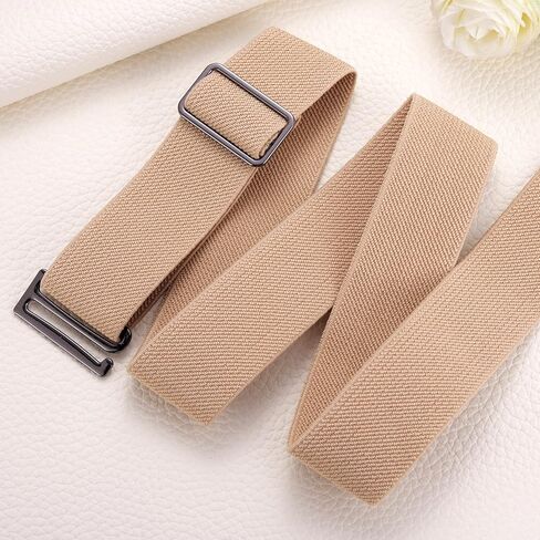 MIXJOY Crop Top Tuck Waist Belt Gift for Women - Adjustable Elastic Waist Band for Tucking Tops Sweater Oversized Shirt, Invisible Belt Accessories for Everyday Wear, Change Style of Tops in Saudi Arabia