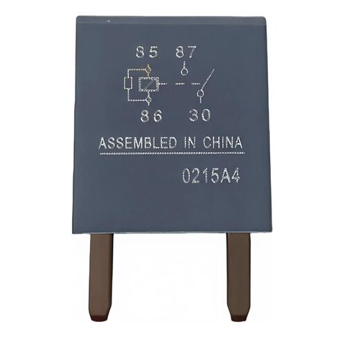 13502749 Micro Relay، 12V 4-Pin SPST (Micro ISO 280) - متوافق مع دوائر شفروليه / جي إم سي / بويك / كاديلاك - الطاقة / الراب / مخرج الطاقة - المرجع المتقاطع 13502752 (العائلة: 13502750/13502751/13502753) in Kuwait