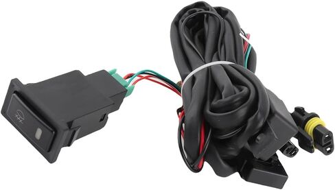 Universal 12V LED Fog Light Switch Relay Kit for Car Offroad Vehicle High Performance More 10.8ft Wiring in Saudi Arabia