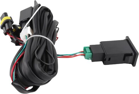Universal 12V LED Fog Light Switch Relay Kit for Car Offroad Vehicle High Performance More 10.8ft Wiring in Saudi Arabia