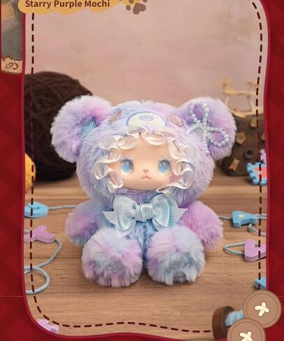 صندوق أعمى من القطيفة من CALEMBOU، سلسلة مفاتيح صندوق أعمى محشوة من سلسلة Kawaii Emma Bear Alliance، حقيبة سحرية من الفينيل الغامض من Kawaii قابلة للجمع لعيد الميلاد وعيد الميلاد in Saudi Arabia