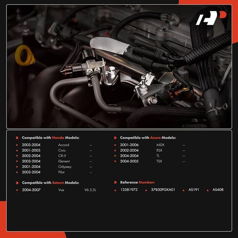 مستشعر الضغط المطلق المنوع الممتاز [3 دبابيس] متوافق مع Honda CR-V 2002-2004، Civic 2001-2005، Accord 2003-2004، Pilot 2003-2004، Odyssey، Element & Acura MDX، TSX، TL، RSX & Saturn Vue in Kuwait