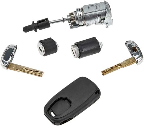 Vehicle Lock Cylinder Key Kit Set 8R0 898 374 8R0898374 Compatible with Q5 2013-2017 in Saudi Arabia