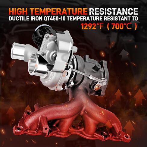 طقم شاحن توربيني مع حشية متوافق مع 2016-2018 Hyundai Tucson 1.6L L4، استبدال شاحن توربو # 28231-2B760 282312B760 in Kuwait