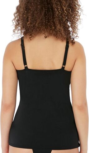 سترة السباحة النسائية من Freya Coco Wave Underwire Plunge Tankini AS7007، أسود، 36D in Saudi Arabia