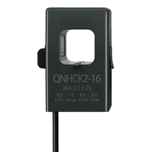 QNHCK2-16 محول طاقة التيار المستمر ذو تأثير القاعة المنفصلة، ​​تصميم المشبك، نطاق ±20 أمبير إلى ±150 أمبير، خرج 2.5 فولت، إمداد 5 فولت، عرض النطاق الترددي 25 كيلو هرتز (50 أمبير 2.5 فولت 0.625 فولت) in Kuwait