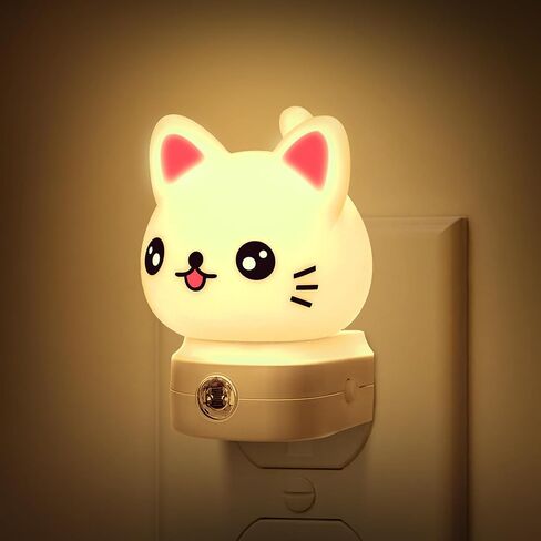 DORESshop Night Light for Kids[2 Pack],3D Cute Unicorn Night Lights | Night Lights Plug into Wall with Dusk to Dawn Sensor,RGB+Soft White 3000K Night Light,Christmas Birthday Gift for Kids in Saudi Arabia