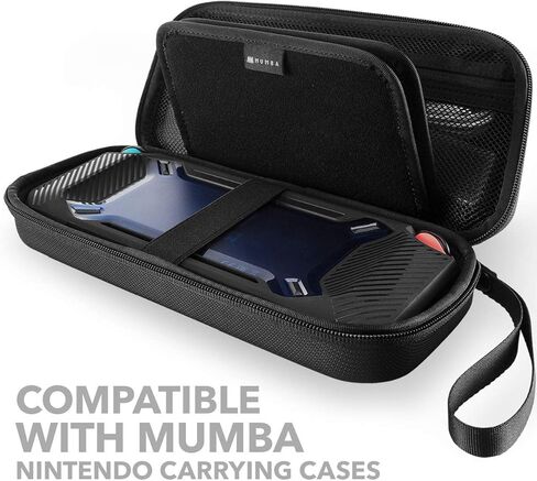 مومبا جراب حماية لجهاز نينتندو سويتش، [جيرل باور] جراب ناعم من البولي يوريثين الحراري لوحدة تحكم نينتندو سويتش مع امتصاص الصدمات ومضاد للخدش (رخامي) in Kuwait