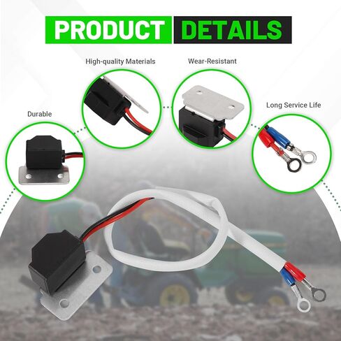 LEAPTREND 166-0821 Ignition Module Kit Fit for John Deere 316 317 318 420 Tractor, Onan P218G P220G P224G Engine, Replace 166-0820 166-0785 541-0522 HE166-0761 in Saudi Arabia