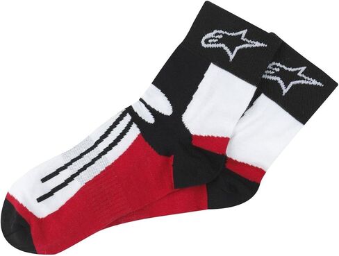 جوارب Alpinestars Road Racing الصيفية، المقاس: Sm-Md، الجنس: رجالي/للجنسين، اللون الأساسي: أبيض 4703111-30-SM in Kuwait