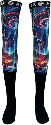جوارب ألفا الفخذ العليا للركبة Invasion MX Motocross Socks للشباب مقاس كبير in Kuwait