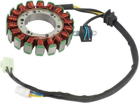GXYWADY Flywheel Rotor + Stator + Regulator + Gasket Replacement for Arctic Cat 400 2003-2008 3402-682 3402-768 3430-053 3430-071 3430-054 in Saudi Arabia