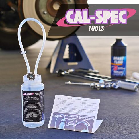 Brake Bleeder Kit - One-Way Check Valve, Magnet Mount, 16oz Catch Bottle, 16" Hose in Saudi Arabia