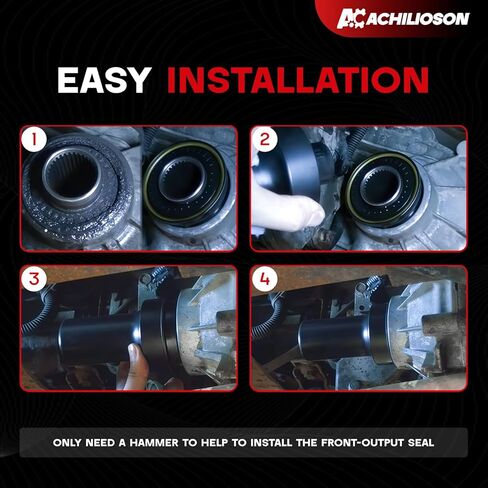 For Chevy GMC NP246/NP261/NP263 Transfer Case Front Output Seal Install Tool – Direct Replacement for T-M109RAC, Compatible with 1998-Up Chevy GMC Trucks (Including NP261XHD/NP263XHD) in Saudi Arabia