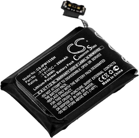 VI VINTRONS Battery for Apple A1860, Watch Series 3 38mm, Watch Series 3 GPS 38mm, in Saudi Arabia