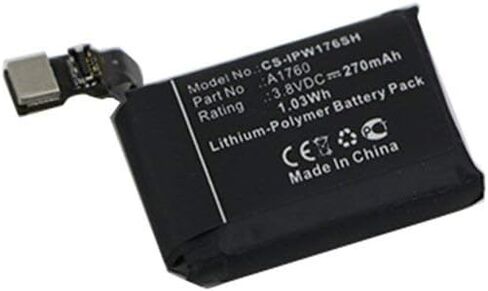 بطارية VI VINTRONS لساعة Apple MNNN2LL/A، MP032LL/A، ساعة 2 38 مم، in Saudi Arabia