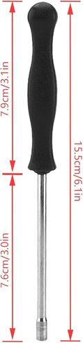 Qiilu Carburetor Adjustment Tool, Carb Adjusting Tool Kit, Carburetor Jet Screwdriver, A Circle Design Carburator Adjusting Small Engine Carb Tune Up Tool in Saudi Arabia