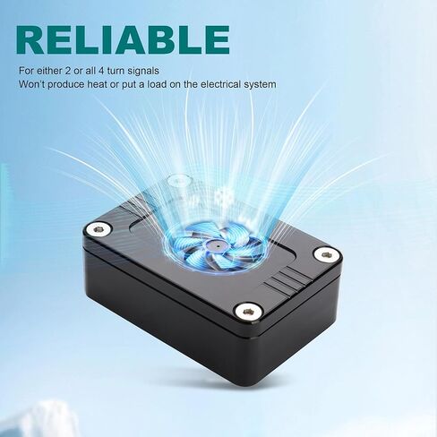MoKitDora Load Equalizer Resistor Plug and Play Stabilizer Controller for Harley 1996-2013 Touring Electra Road Street Glide King Softail Dyna Sportster يعمل على إصلاح مشكلات أضواء إشارة الانعطاف LED الوامضة in Kuwait
