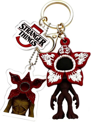 Stranger 5 TV Keychains for Women and Men, Cute Purse Charms Car Keychain Backpack Bag Charm, The Perfect Choice for Holidays or Party Gifts in Kuwait