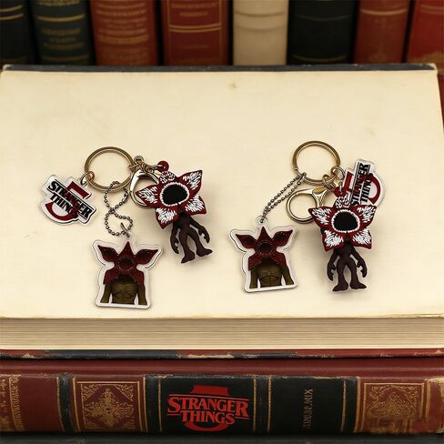 Stranger 5 TV Keychains for Women and Men, Cute Purse Charms Car Keychain Backpack Bag Charm, The Perfect Choice for Holidays or Party Gifts in Kuwait