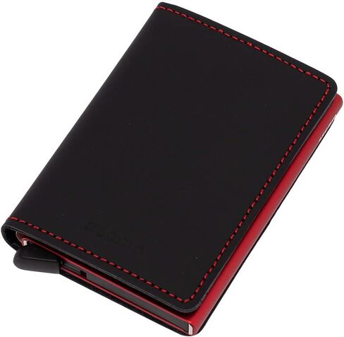 SECRID - Secrid Slim wallet Genuine Original Leather, RFID Safe Card Case for max 12 cards (Green) in Kuwait