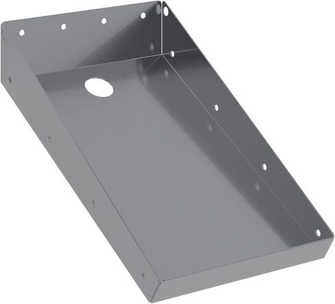 AmGood Stainless Steel Printer Shelf 10 in x 6-1/2 in. x 2 in. | 18-Gauge 430 Stainless Steel, Mounting Screws Included in Saudi Arabia