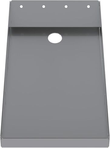 AmGood Stainless Steel Printer Shelf 10 in x 6-1/2 in. x 2 in. | 18-Gauge 430 Stainless Steel, Mounting Screws Included in Saudi Arabia