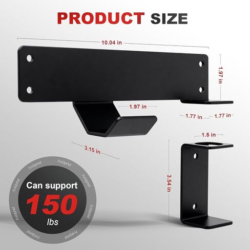 Jack Stand Wall Mount Rack Organizer, Heavy Duty Hydraulic Trolley Jack Storage Brackets, Garage Wall Mounted Tool Holder for Racing Car Trailer Truck Maintenance in Saudi Arabia