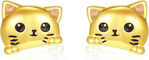 أقراط على شكل قلب من الذهب الأصفر عيار 14 قيراط للنساء، أقراط من الذهب الحقيقي عيار 14 قيراط على شكل قلب من أم اللؤلؤ مع زركونيا مكعب مجوهرات راقية في عيد الحب هدية عيد ميلاد للأم للفتيات in Kuwait