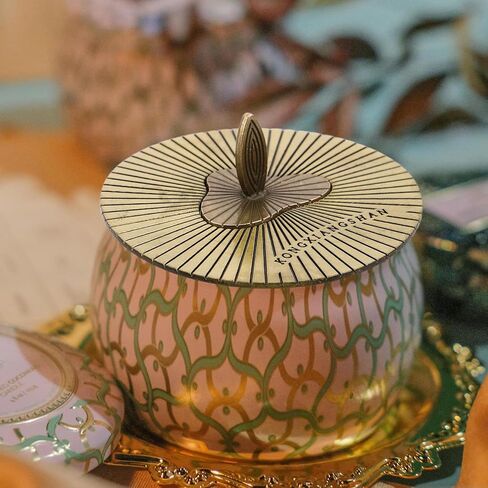 Scented Candle Topper Cover | 2.8 Inch Jar Lid Shade Sleeves Accessory, Aroma Candle Melt Burn Evenly, for Home Decor, Aromatherapy Space Embellish in Saudi Arabia