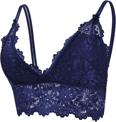Sexy Bras for Women Lace Bralettes with Underwire Push Up Women's Balconette Lingeries Bra Spaghetti Strap Bras in Saudi Arabia
