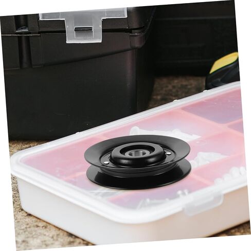 Vaguelly Car Air Conditioner Tension Pulley Assembly Automotive Compressor Pulley Wheel for Efficient and Easy Installation Fit for Car Models in Saudi Arabia