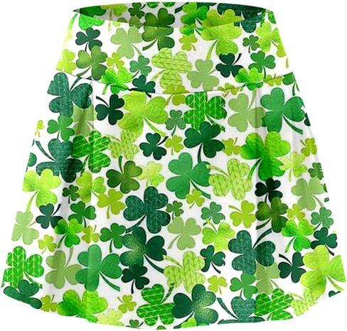 St Patricks Day Dresses for Women Tennis Skirts Golf Skorts with Pockets Athletic Skorts for Workout Running 2026 in Saudi Arabia