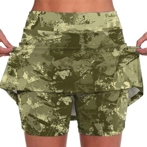PIFAME Spring Skorts for Woman 2026 Plus Size Skorts with Pockets Tummy Control Athletic Tennis Golf Skirt Dressy Causal in Saudi Arabia