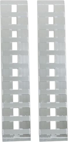 LABLT 60 inch X 12 inch 1 Pair Aluminum Ramps Trailer Ramps 6000LBS Hook Ramp Attachment End in Saudi Arabia