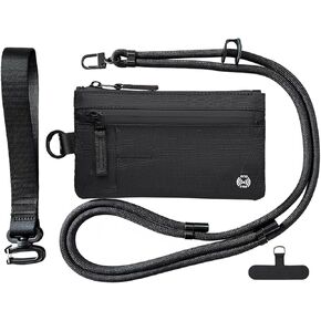 RFID حجب محفظة السفر الرقبة حامل جواز السفر منظم نحيف مقاوم للماء للرجال والنساء in Kuwait