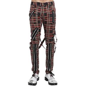 بنطلون Tripp NYC Bondage Punk باللون الأسود المنقوش in Kuwait