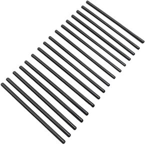 NINTE 16 Pcs Pushrods Set Replace 10238852 MPR-614 for GM LS2 LS3 LS6 L99 LSX 4.8 5.3 5.7 V8 Engine 7.4" Long 5/16" Diameter 1998-2013 Push Rods Black in Kuwait