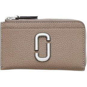Marc Jacobs Top Zip Medium Leather Wallet (Cement) in Saudi Arabia