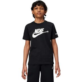 Nike Big Kids' Sportswear Club Futura Baseball T-Shirt (Large Logo) in Saudi Arabia