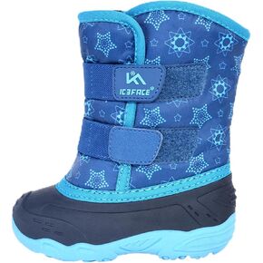 ICEFACE Snow Boots for Kid Winter Boots Waterproof Outdoor Warm Faux Fur Lined boot for Toddler/Little Boys and Girls in Kuwait