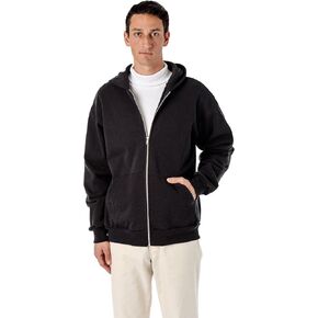 سترة بغطاء للرأس من الصوف الثقيل بسحاب من LOS ANGELES APPAREL HF10 - طراز ممتاز للجنسين، راحة دافئة، صناعة أمريكية in Kuwait